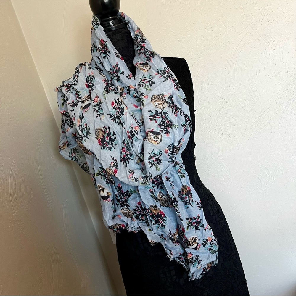 Vera Bradley Hedgehog Wild Print Scarf
